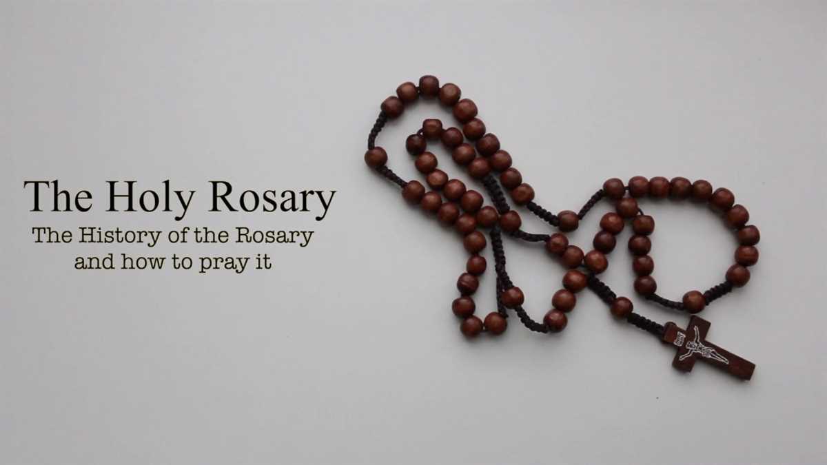 Knit rosary pattern