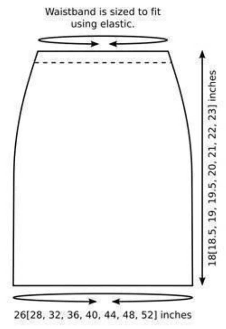 Knit skirt pattern free