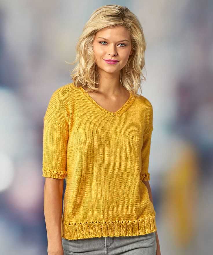 Knit summer top pattern free