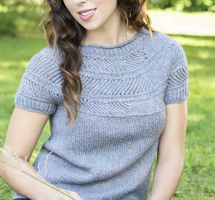 Knit summer tops patterns free