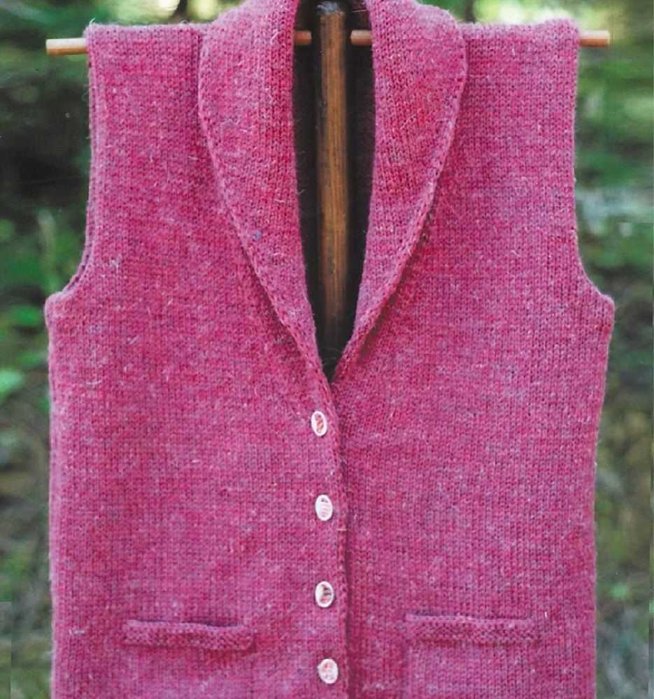 Knit sweater vest free pattern