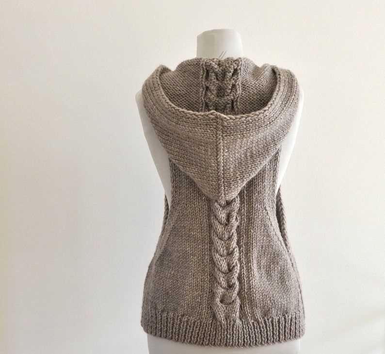 Knit sweater vest free pattern