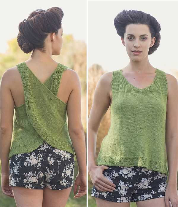 Knit tank top patterns