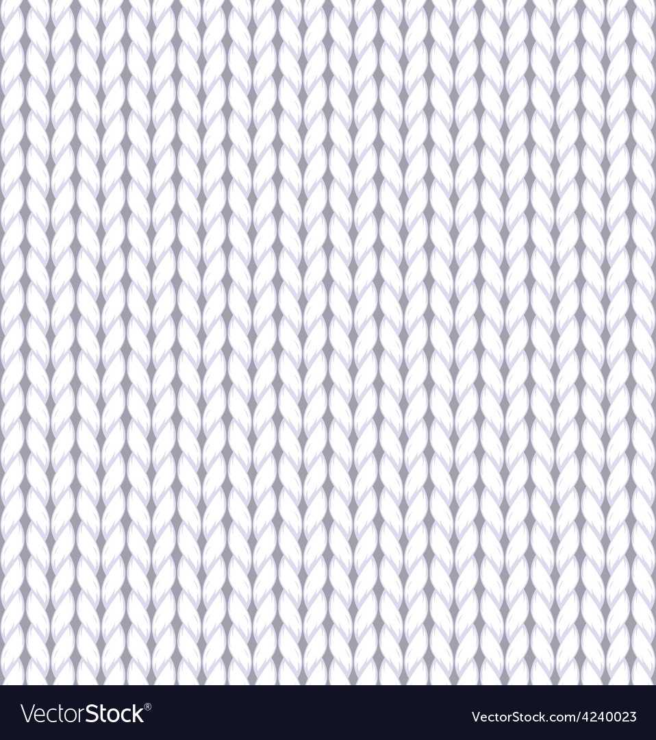 Knit vector pattern