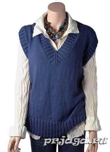 Simple Knit Vest Pattern for Beginners Knit vest pattern easy