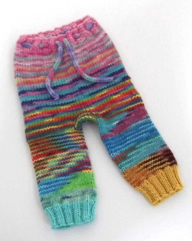 Knit wool diaper cover pattern
