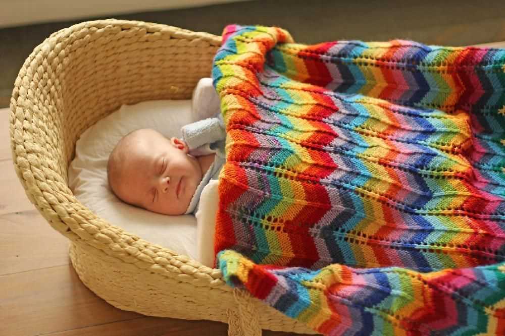 Knitted baby blankets patterns