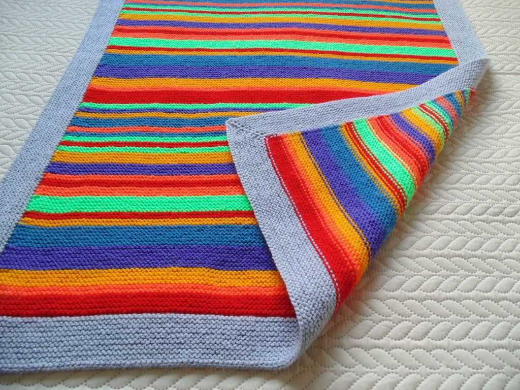 Knitted baby blankets patterns