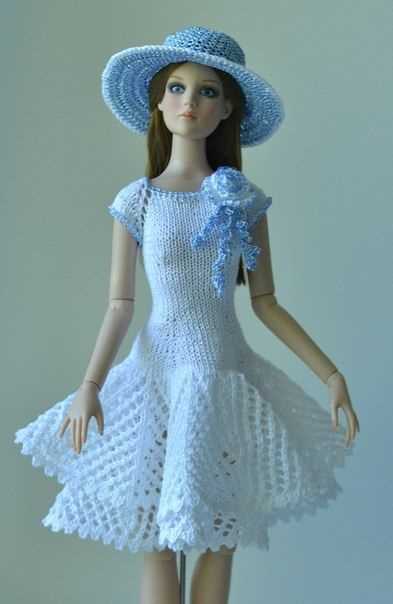 Knitted barbie doll dress patterns