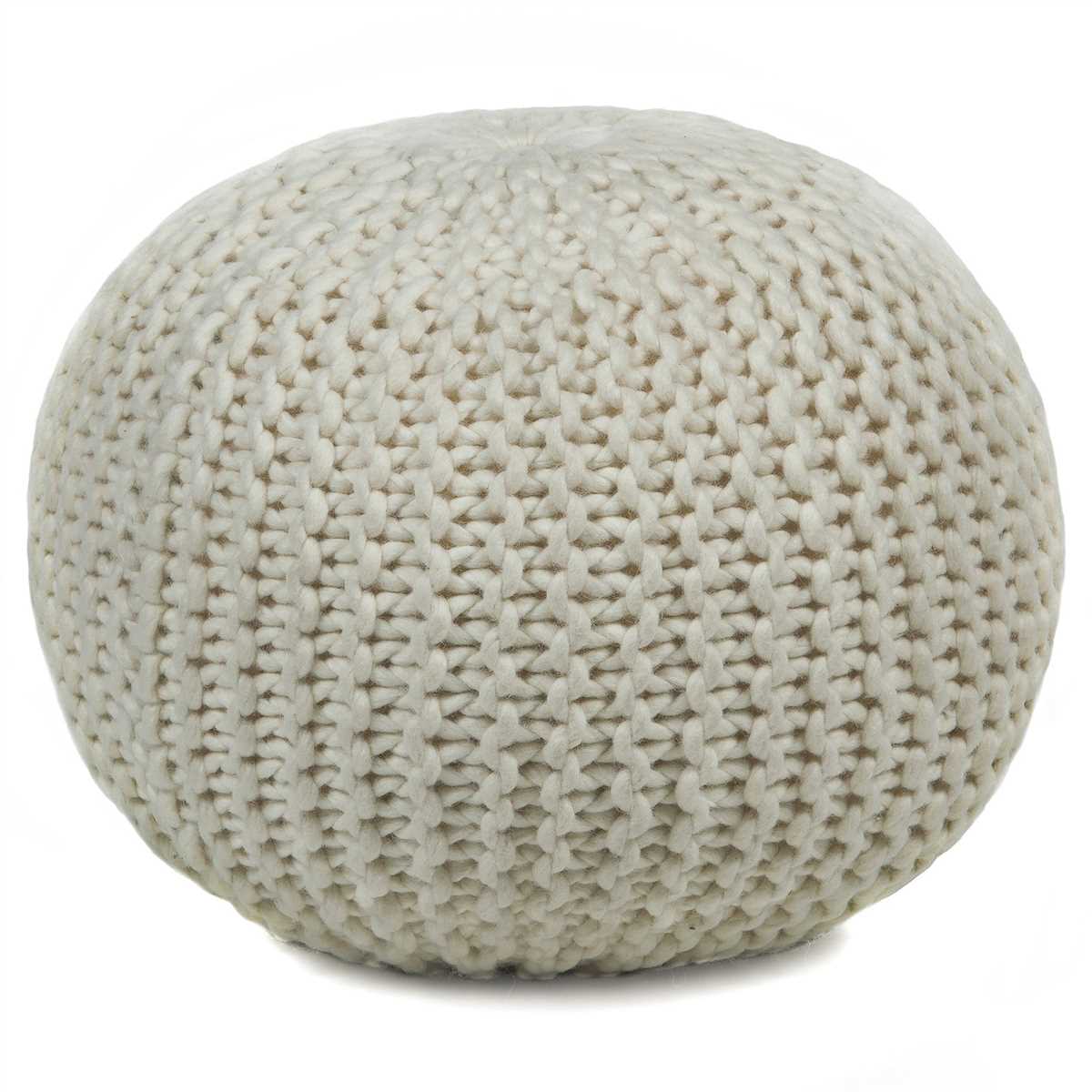 Knitted bath pouf pattern