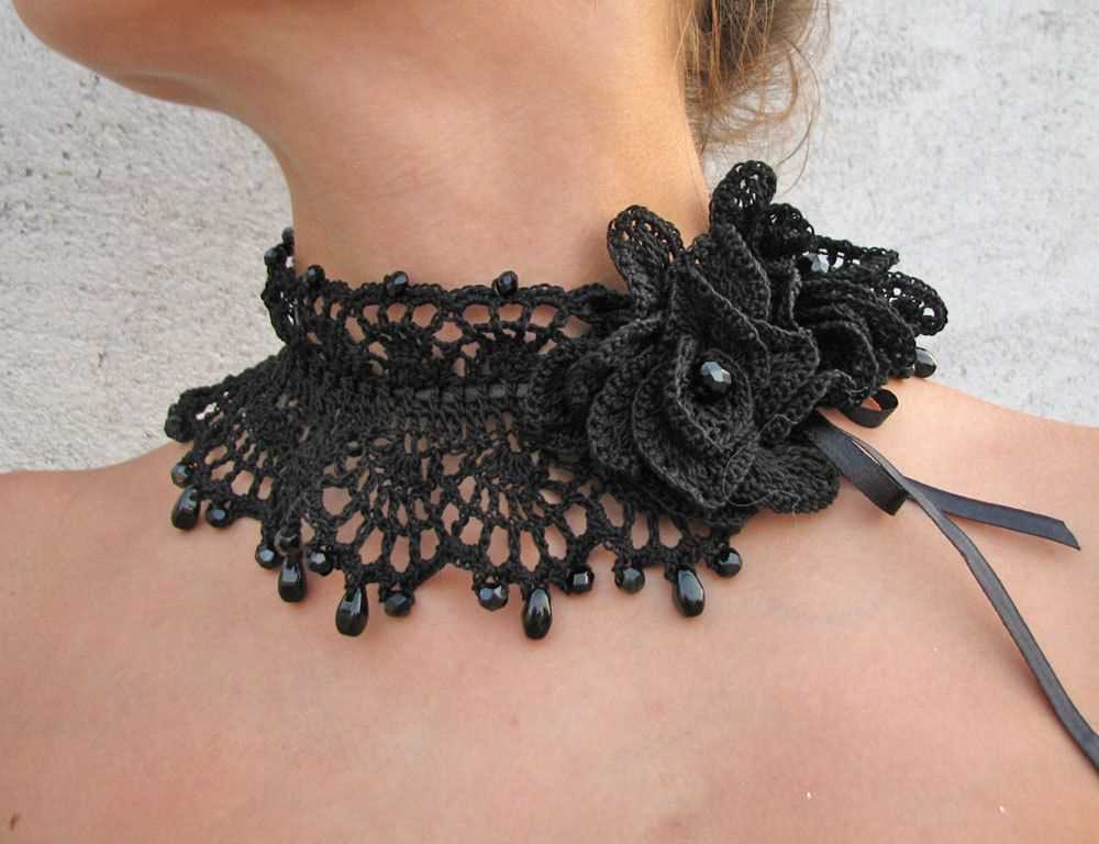 Knitted beaded necklace patterns