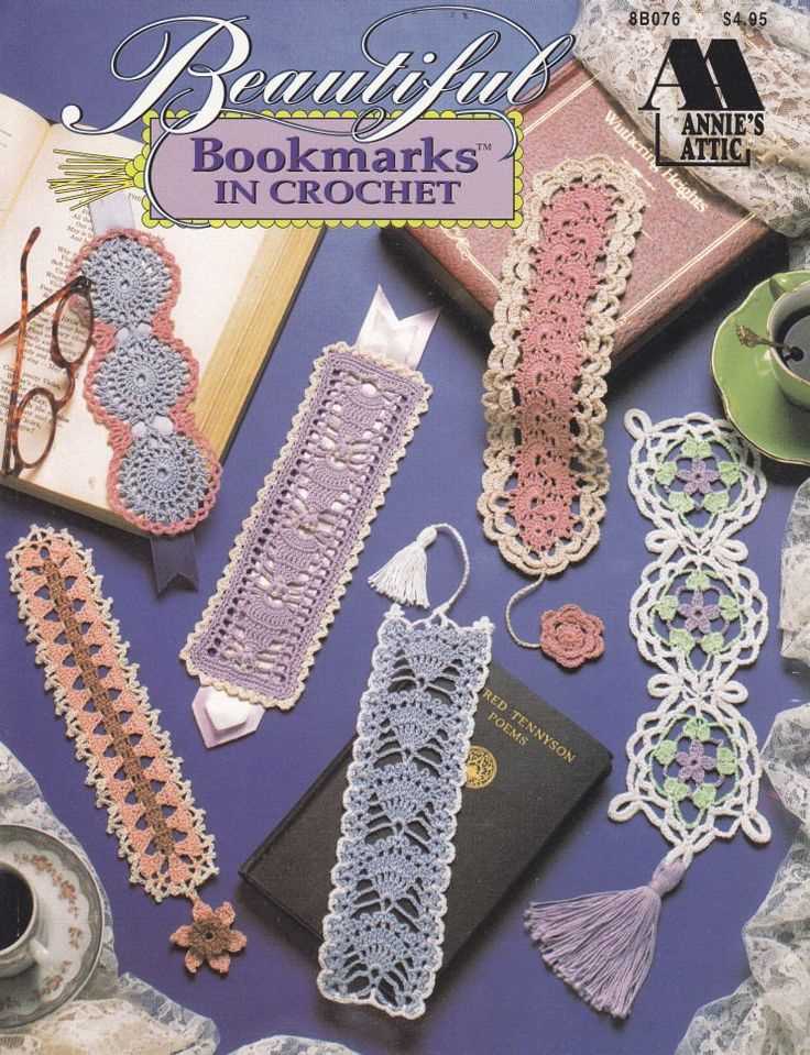 Knitted bookmarks patterns