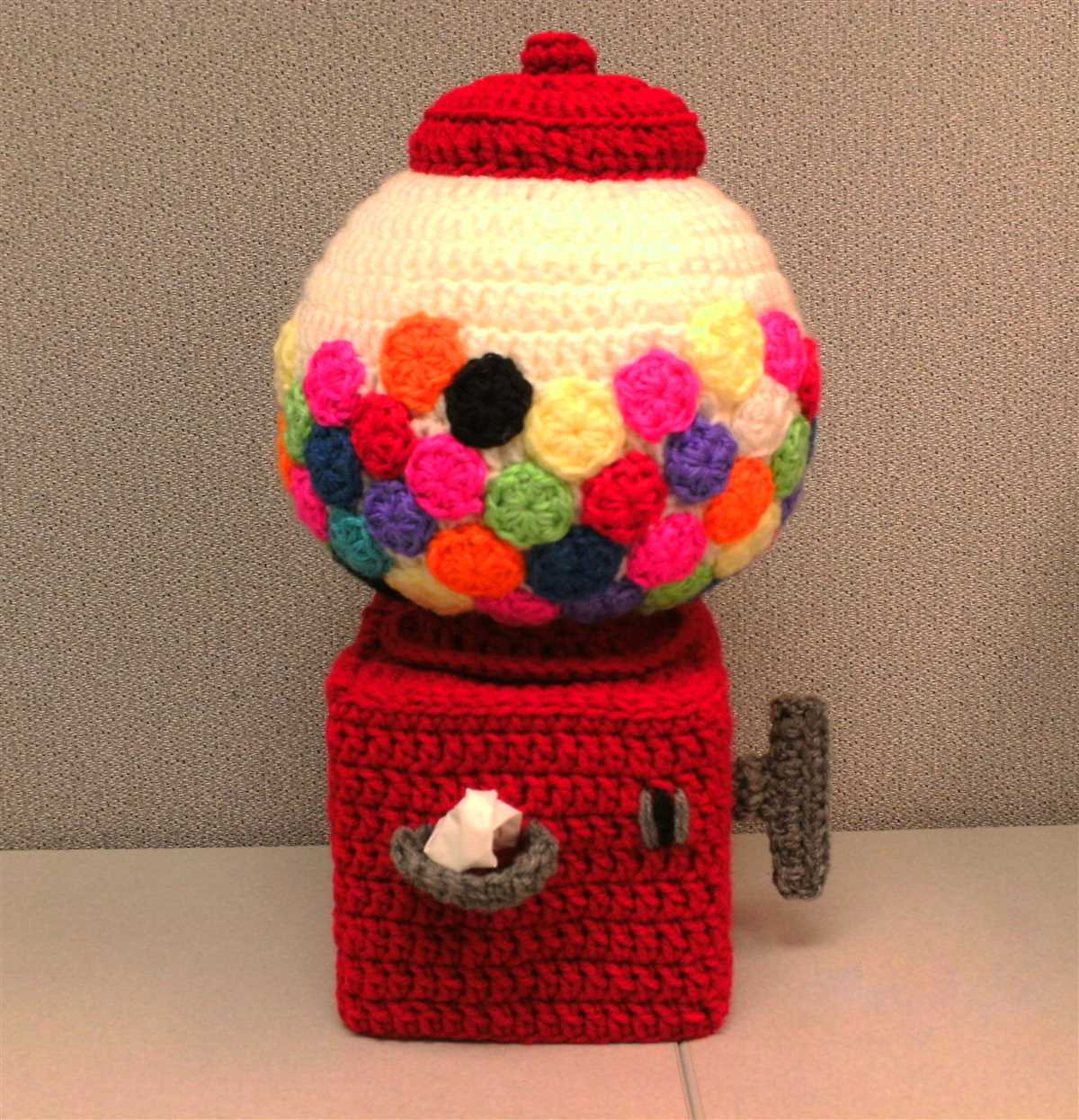 Knitted box pattern