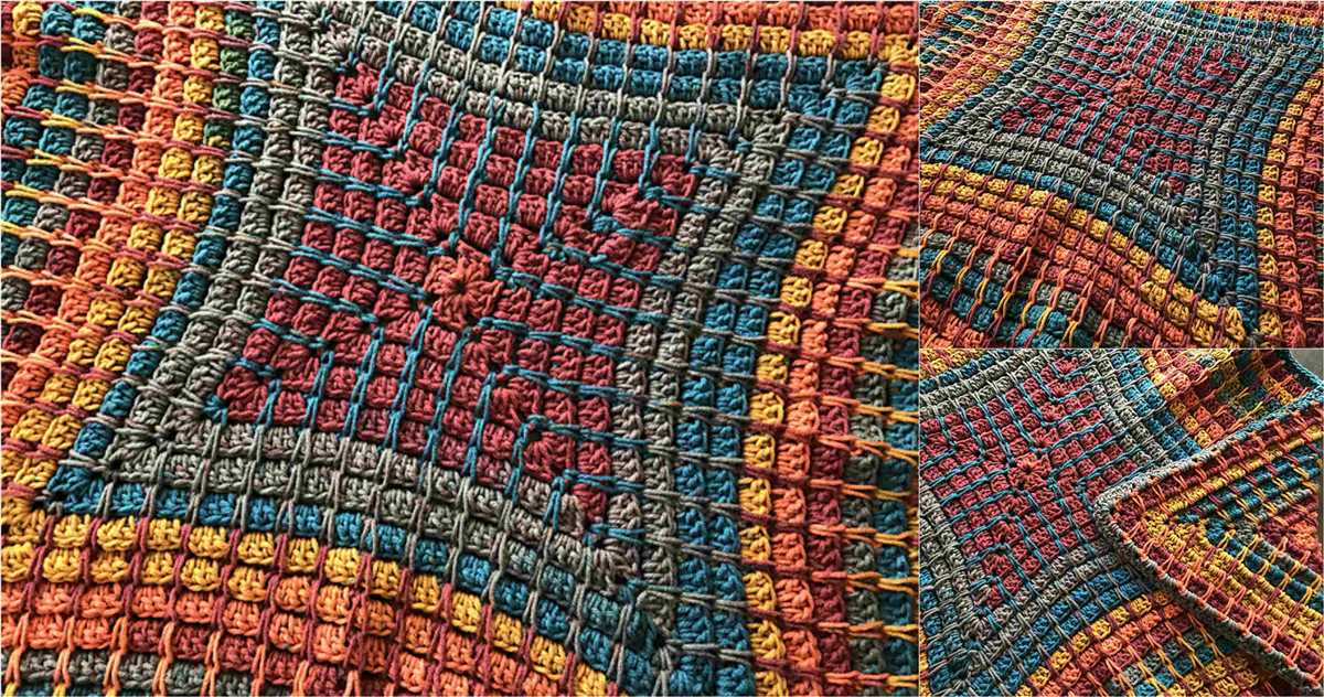 Knitted box pattern