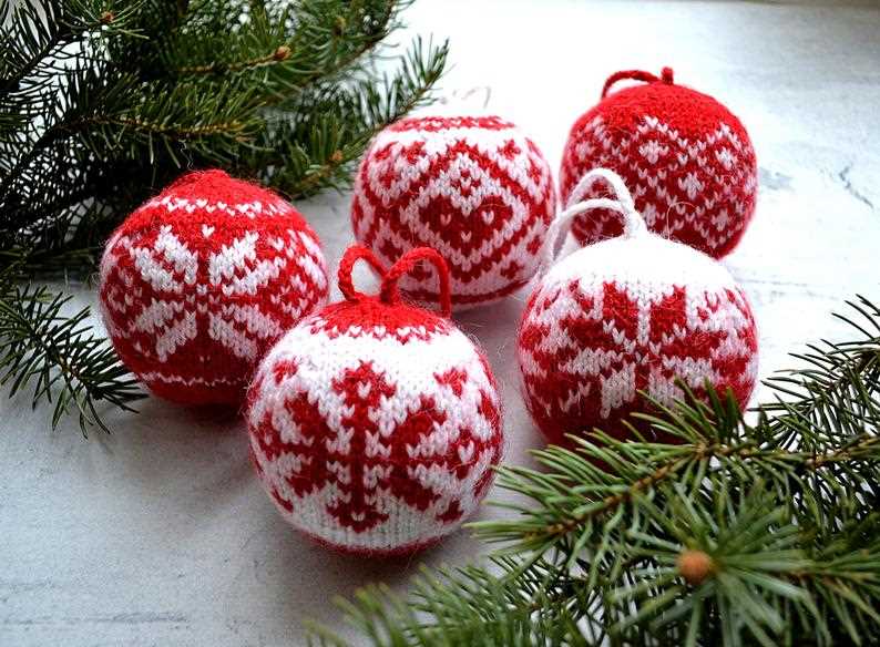 Knitted christmas ornaments patterns free