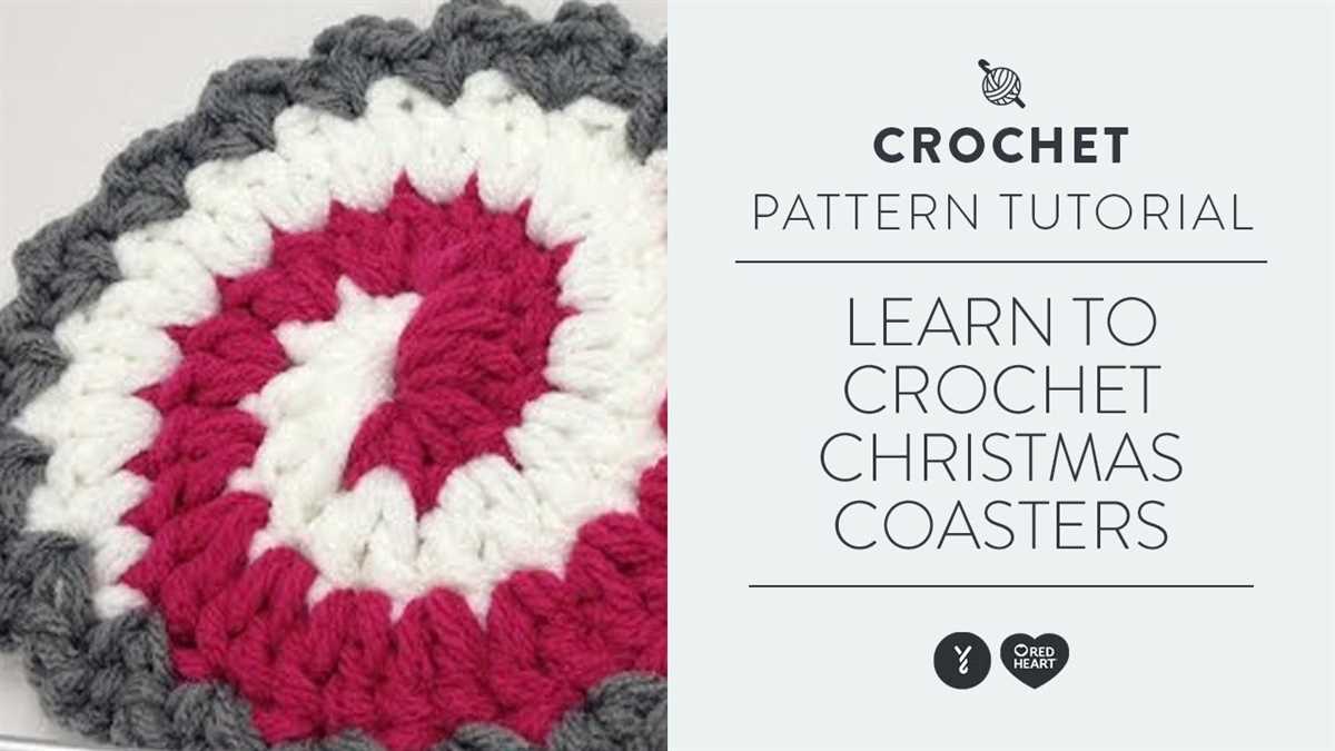 Knitted coaster pattern free