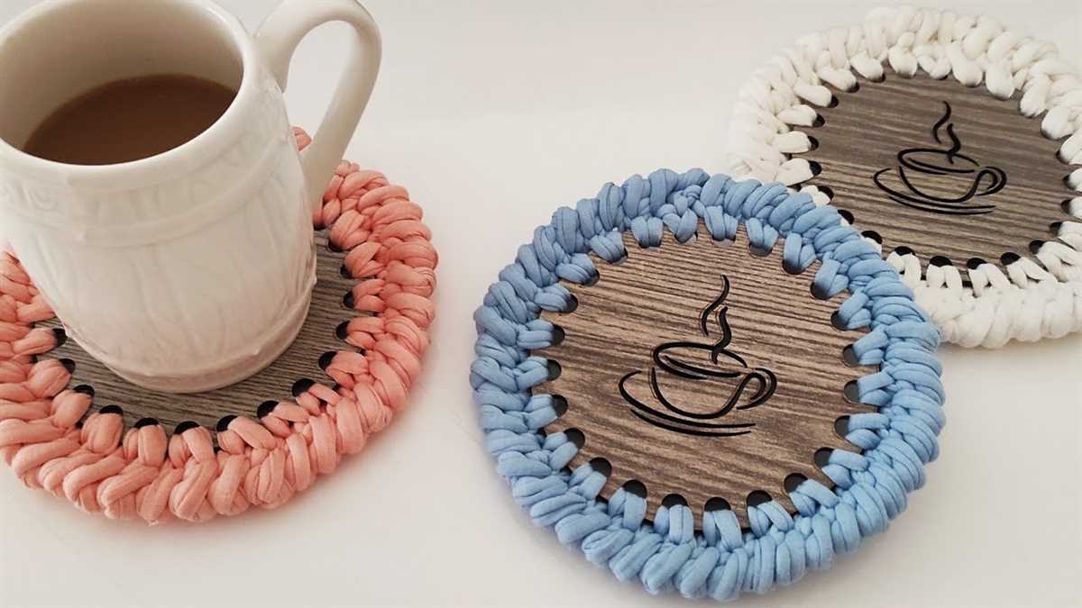 Knitted coasters free patterns