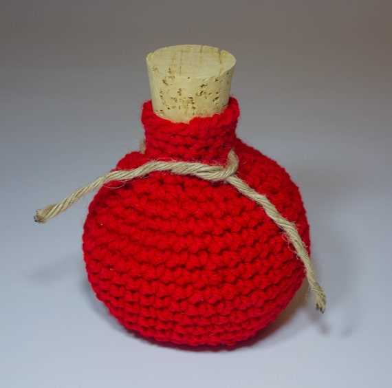 Knitted dice bag pattern