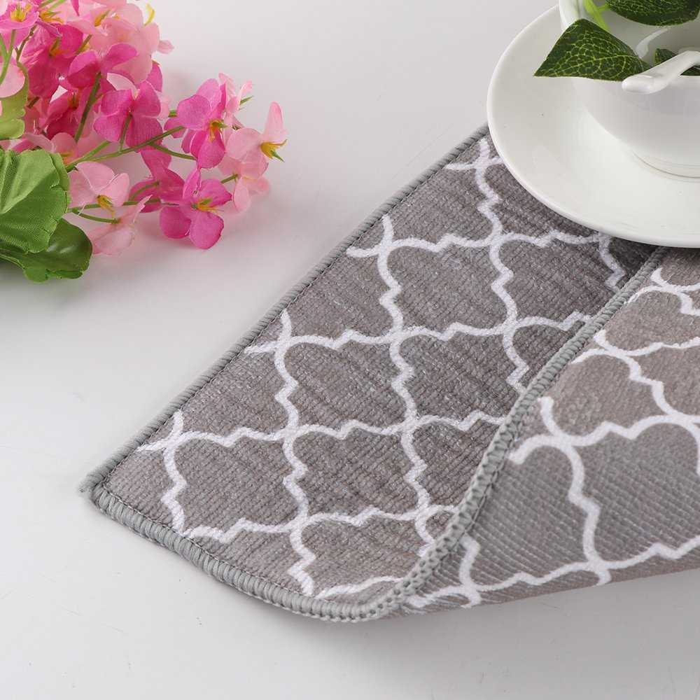 Knitted dish drying mat pattern