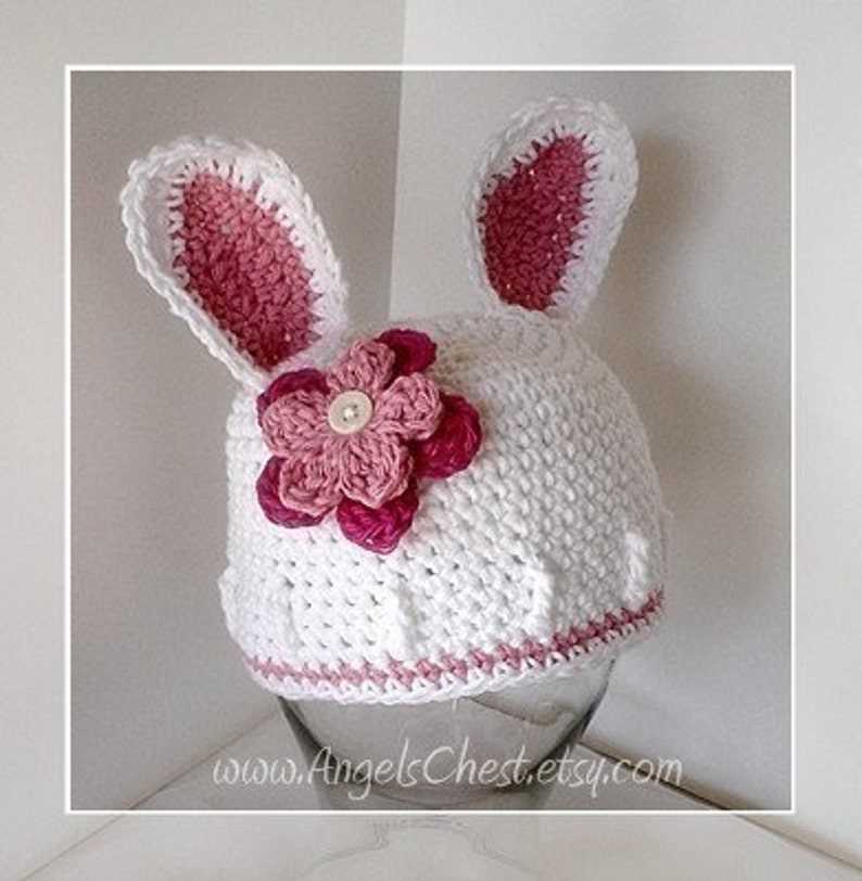 Knitted easter bunny hat pattern