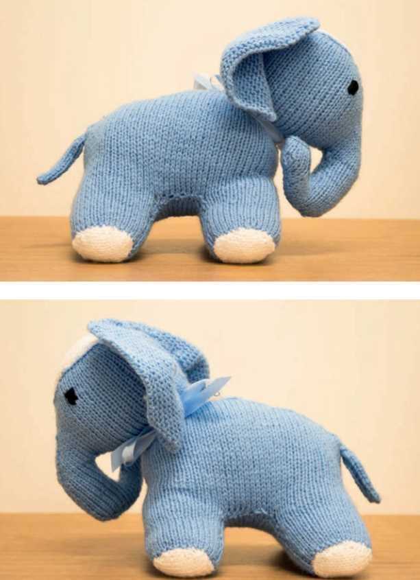 Knitted elephant free pattern