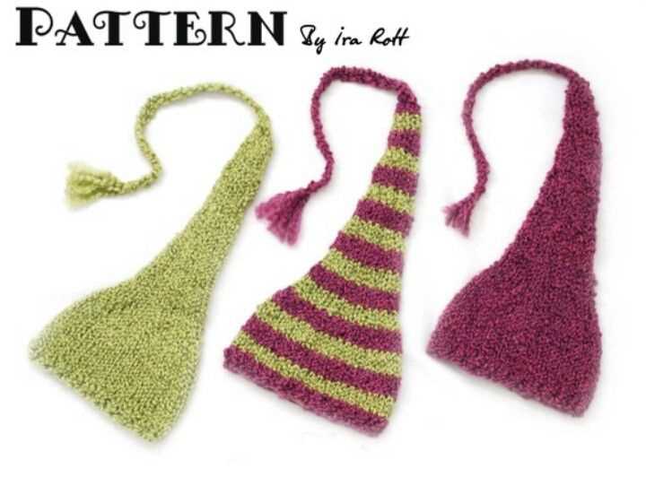 Knitted elf hat pattern for adults free