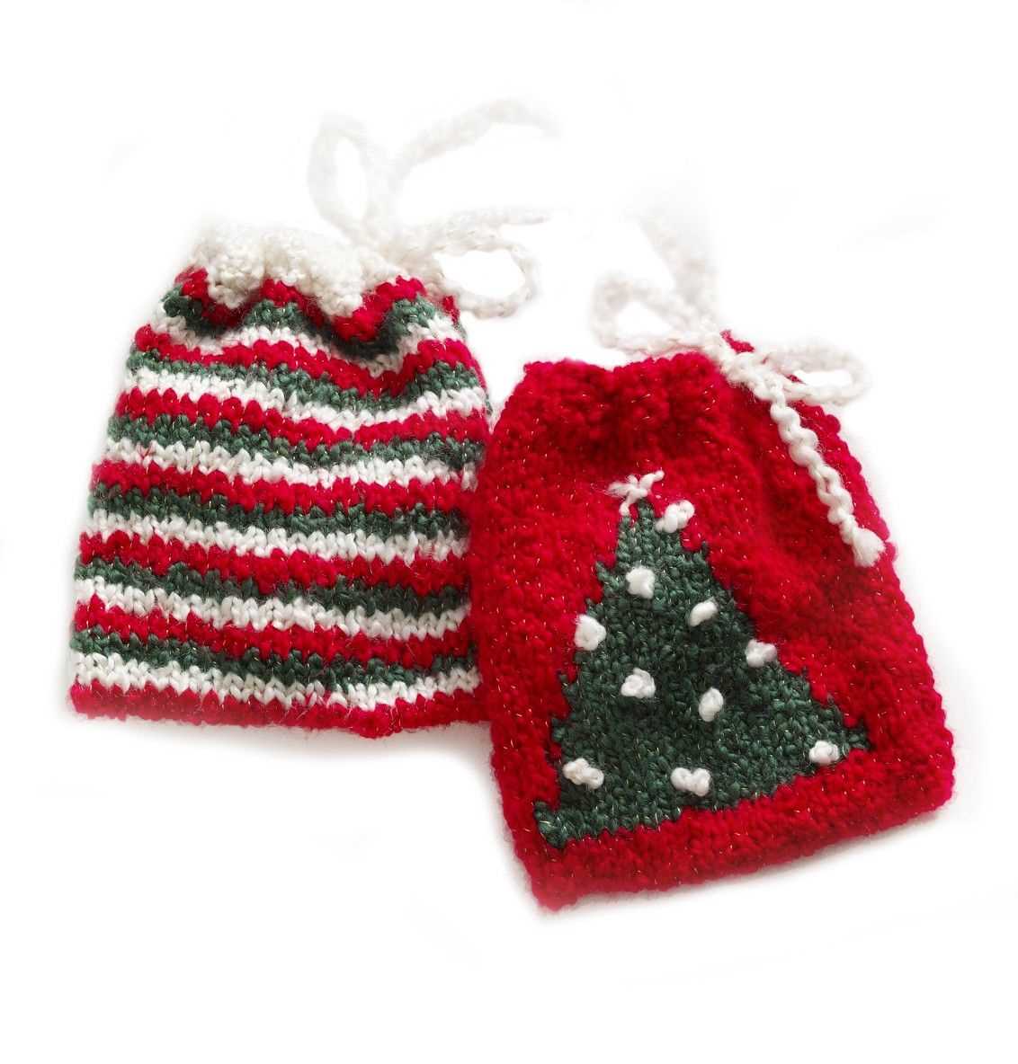 Knitted gift card holder pattern
