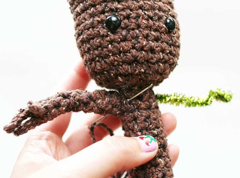 Knitted groot pattern