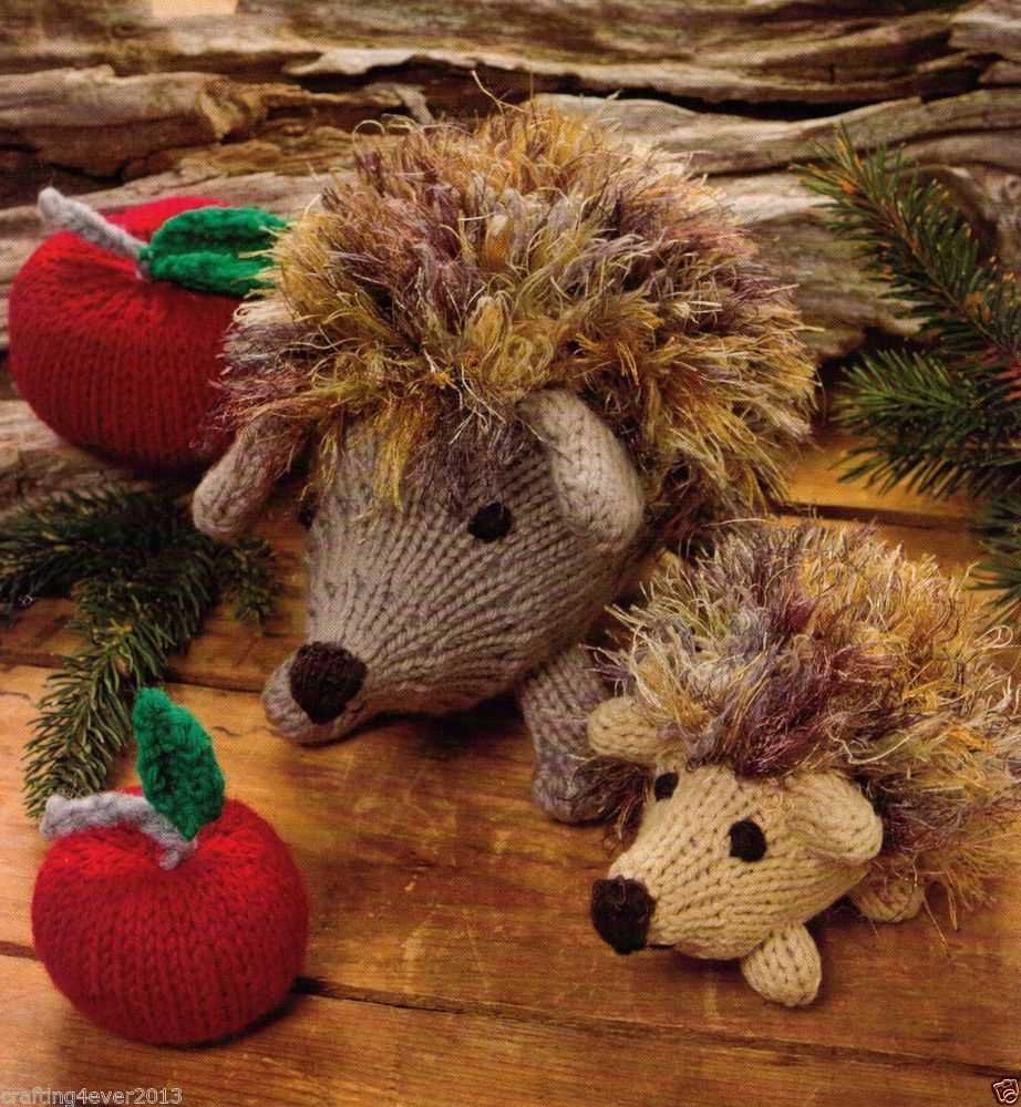 Knitted hedgehogs free patterns