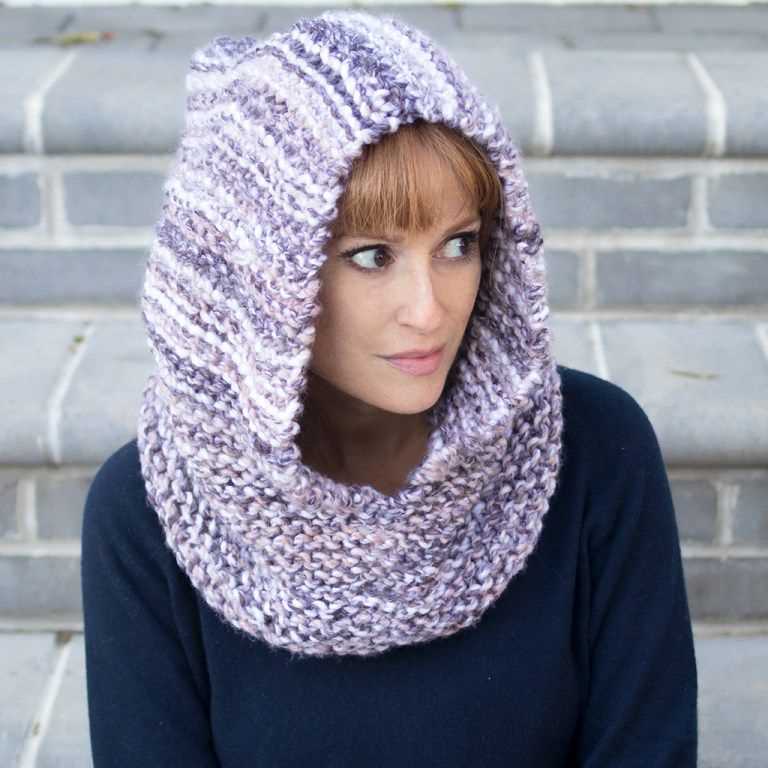 Knitted hood pattern free
