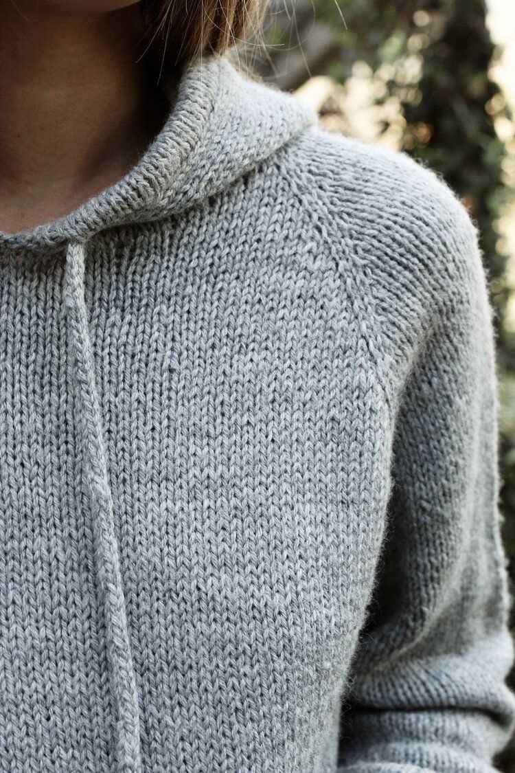 Knitted hoodie pattern free