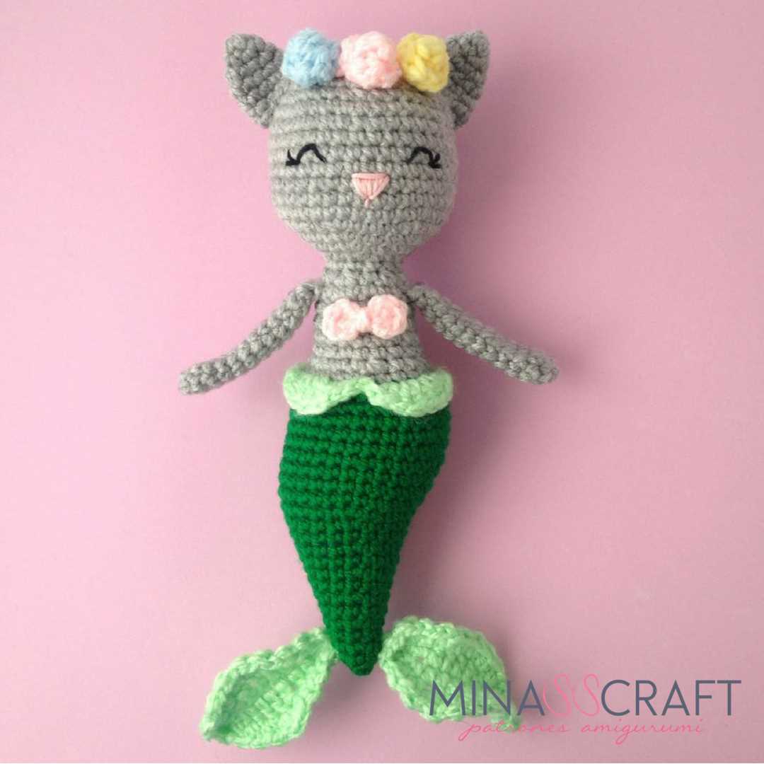 Knitted mermaid doll pattern free