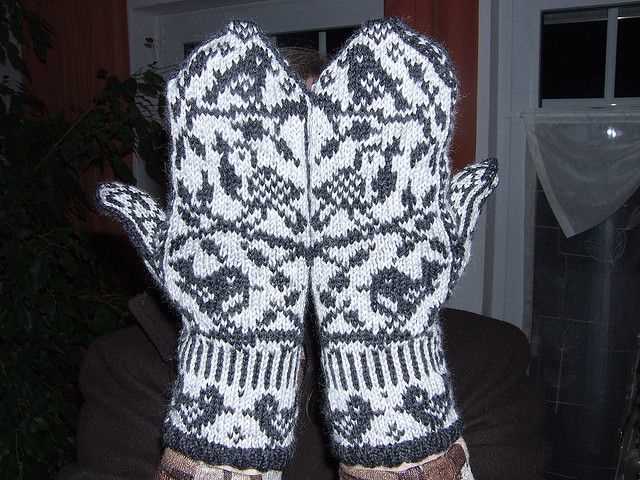 Knitted mitten pattern free