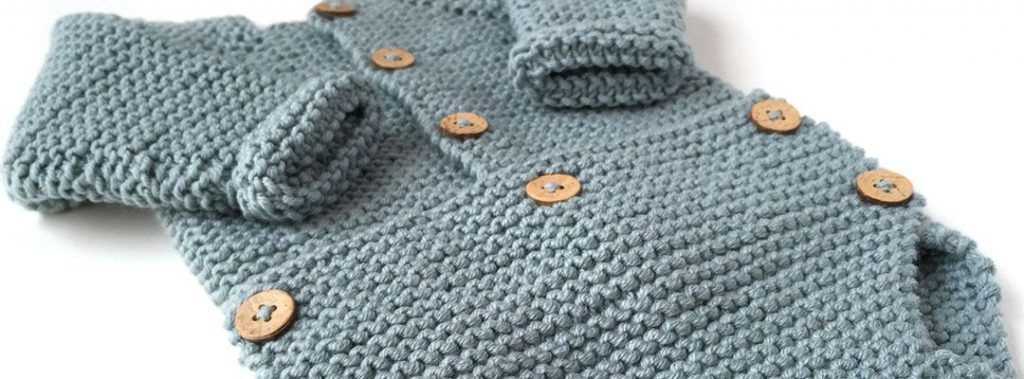 Knitted onesie pattern