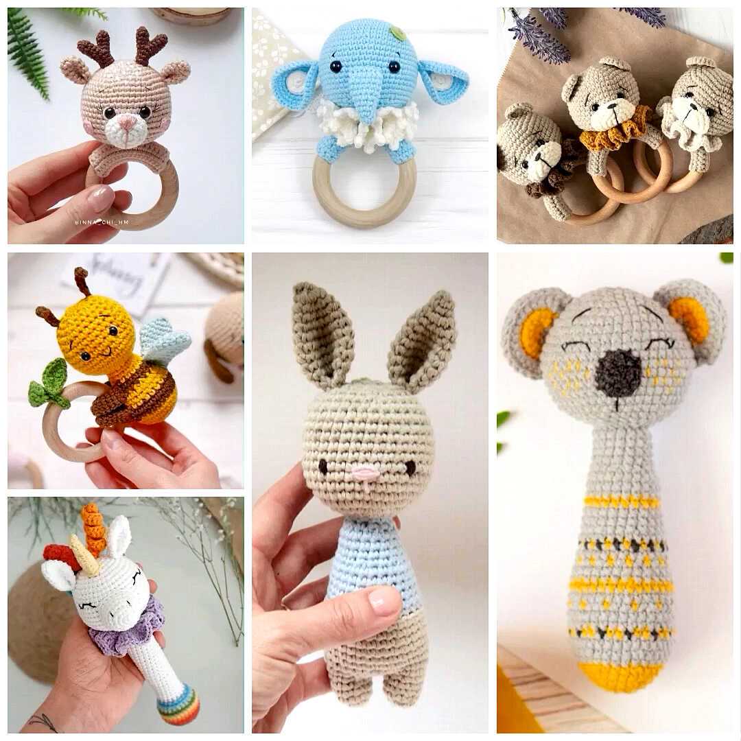 Knitted rattle pattern free