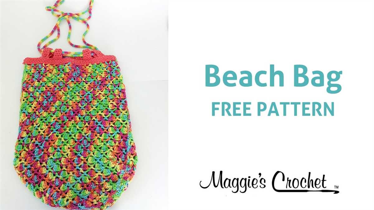 Knitted shopping bag free pattern