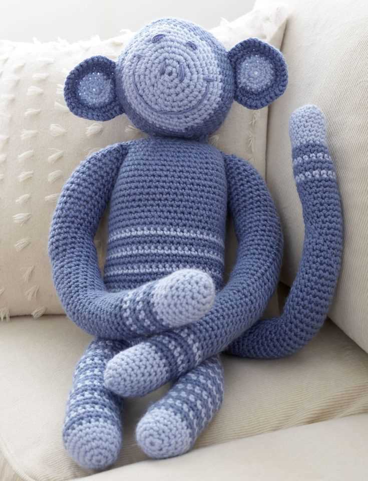 Knitted sock monkey pattern free