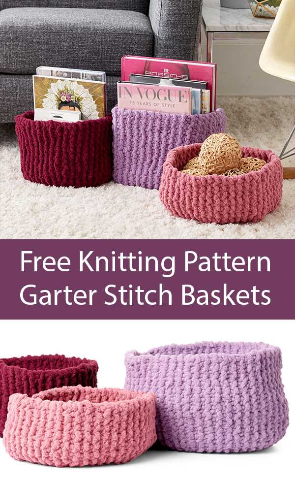 Create Your Own Pattern for a Stylish Knitted Storage Basket Knitted storage basket pattern
