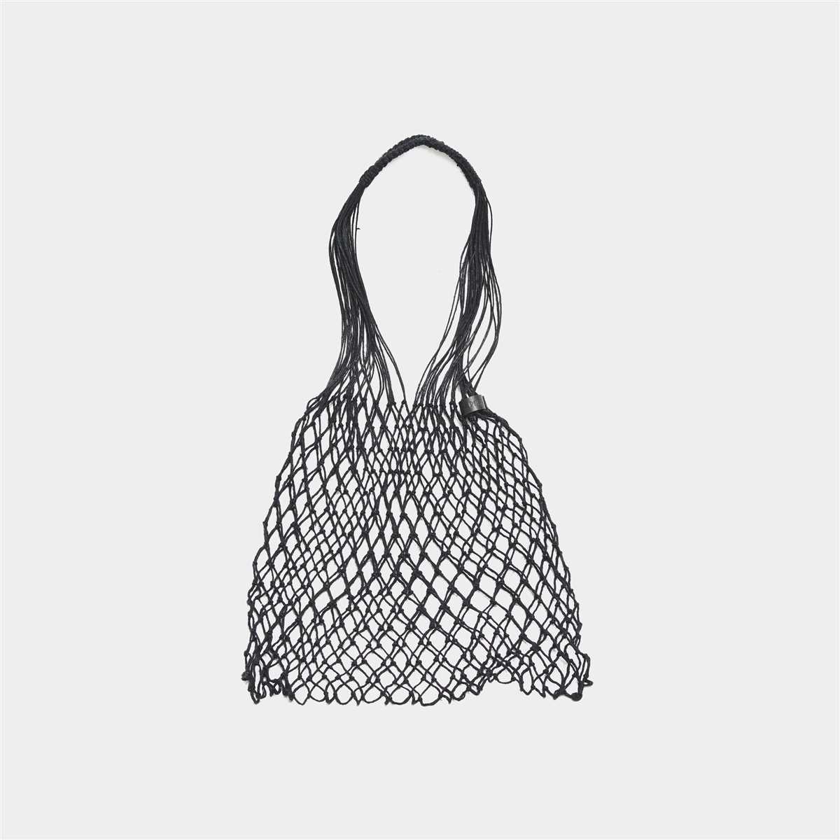 Knitted string shopping bag pattern