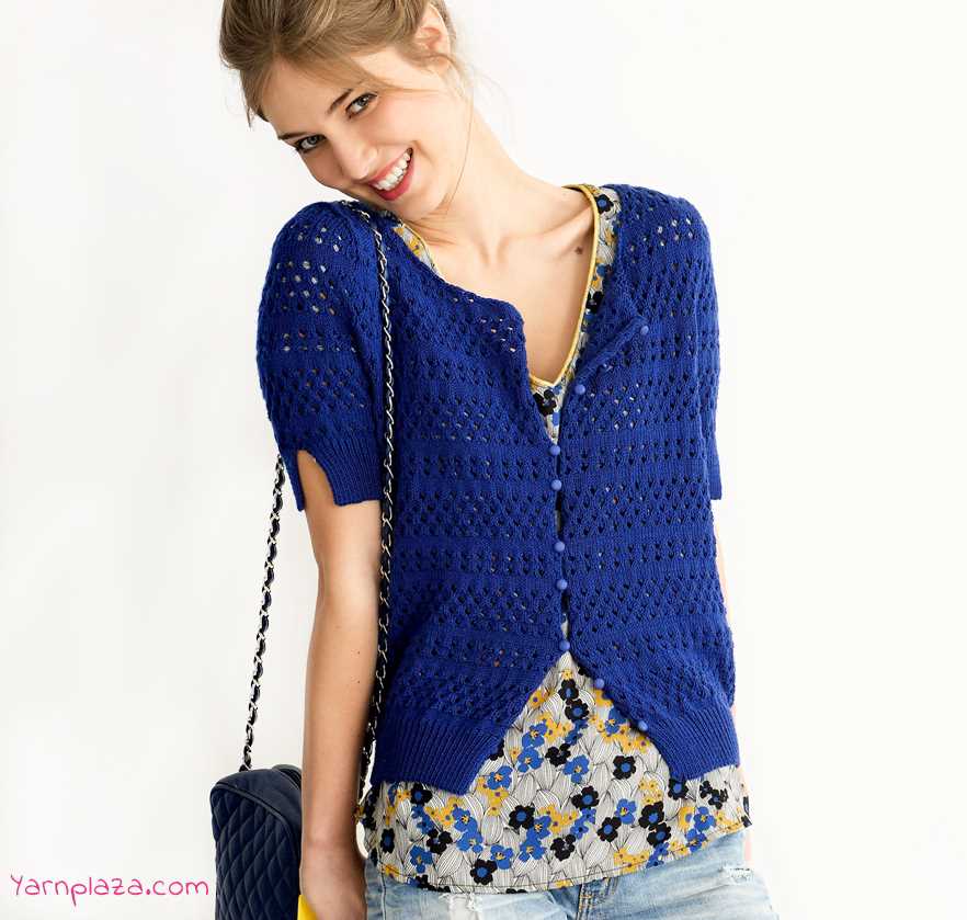 Knitted summer cardigan pattern free