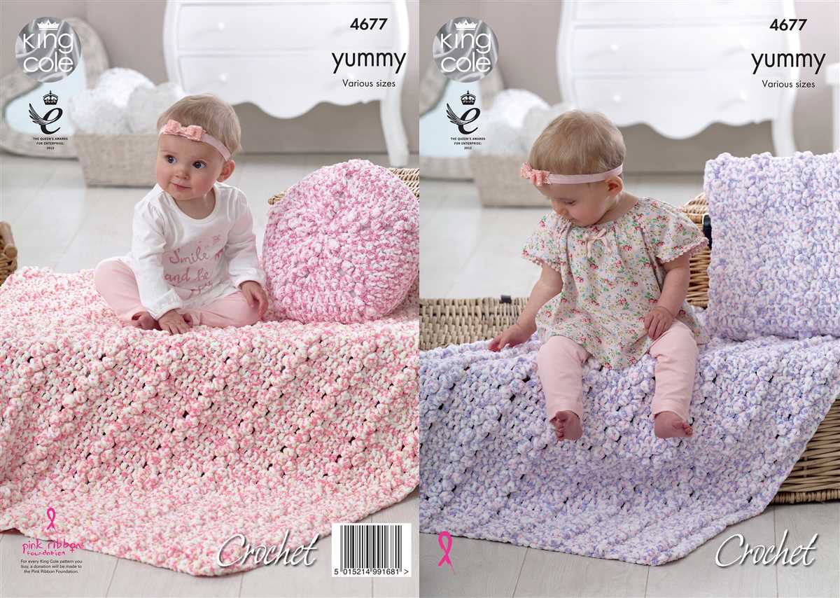 Knitted swaddle blanket pattern