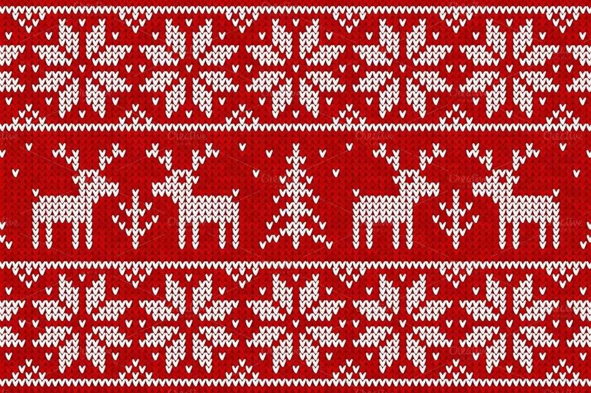 Knitted tomte pattern