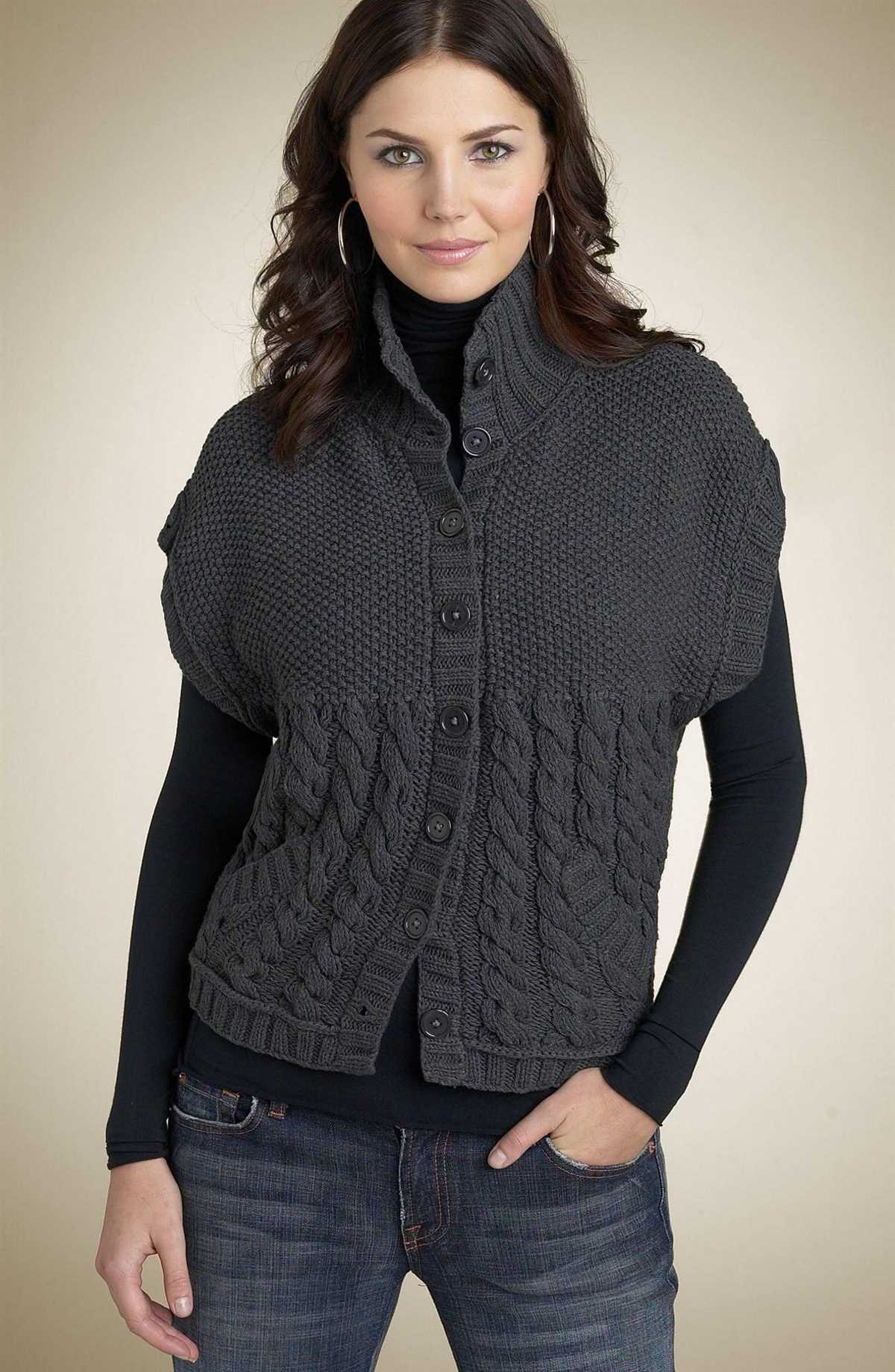 Knitted tunic vest patterns