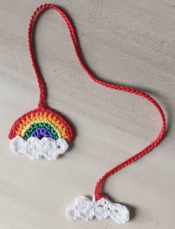 Knitted umbilical cord ties pattern