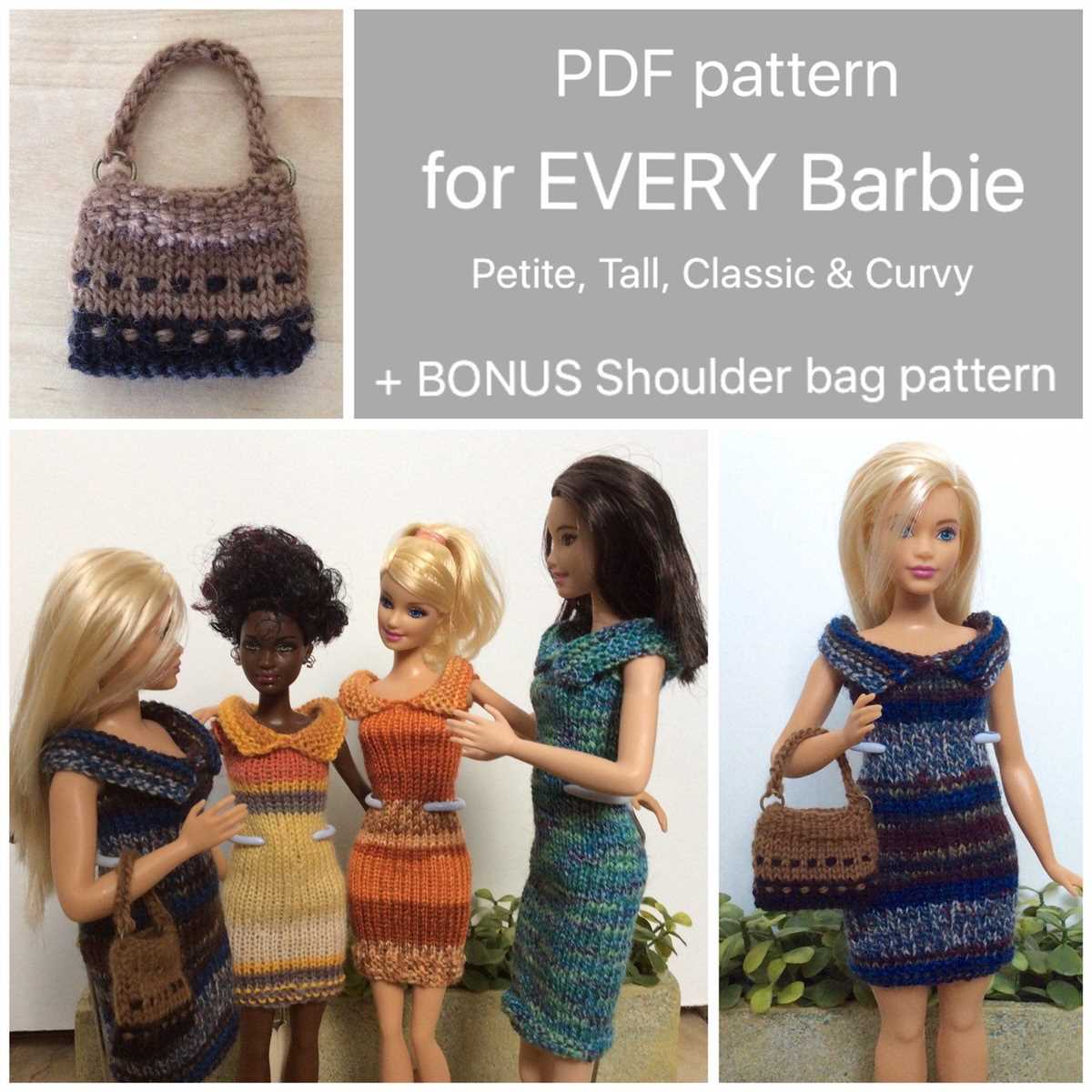 Knitted barbie clothes patterns
