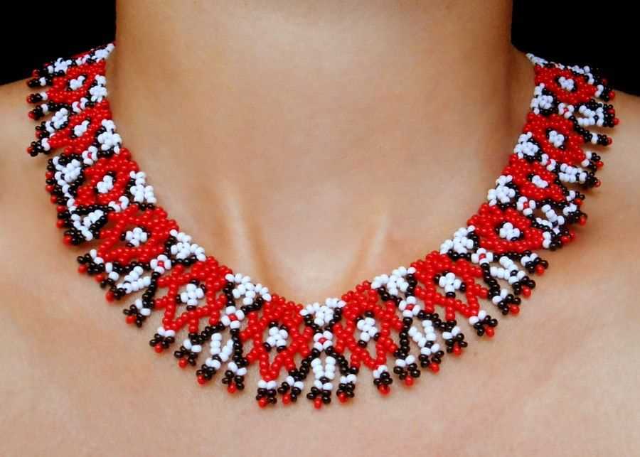 Knitted beaded necklace patterns