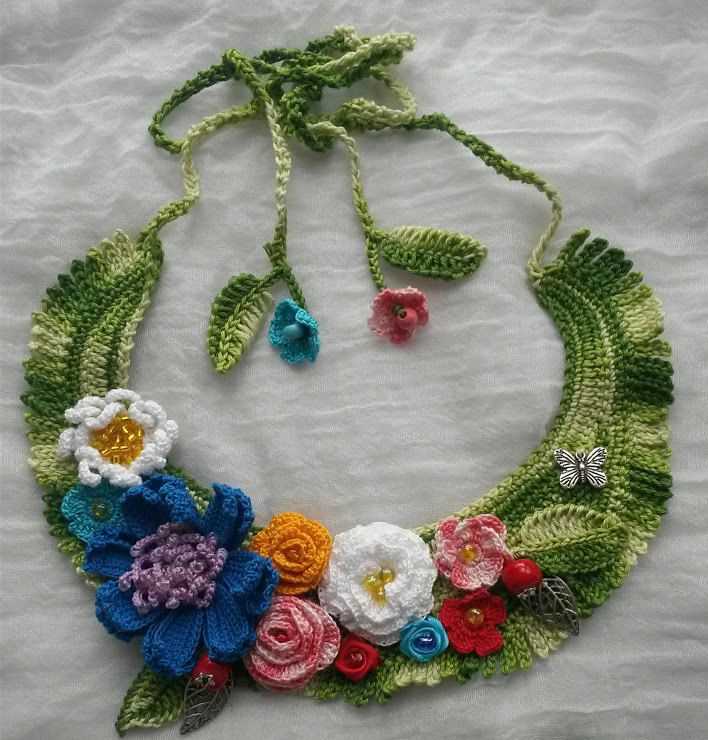Knitted beaded necklace patterns