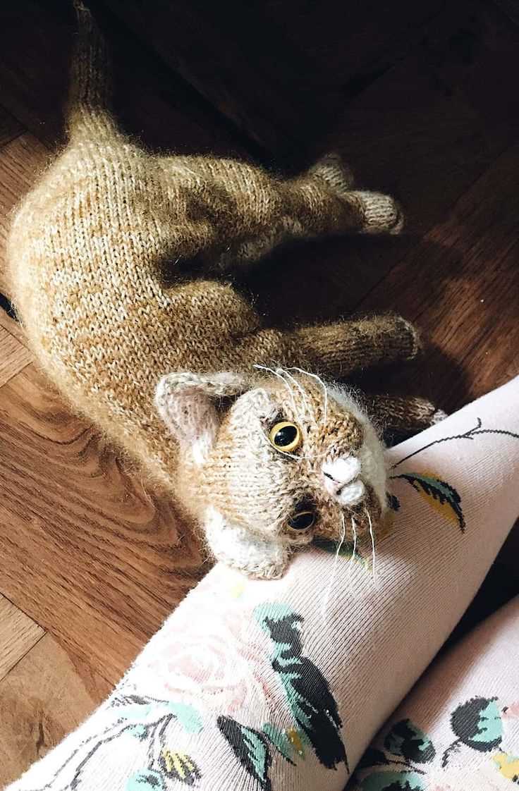 Knitted cat jumper pattern free