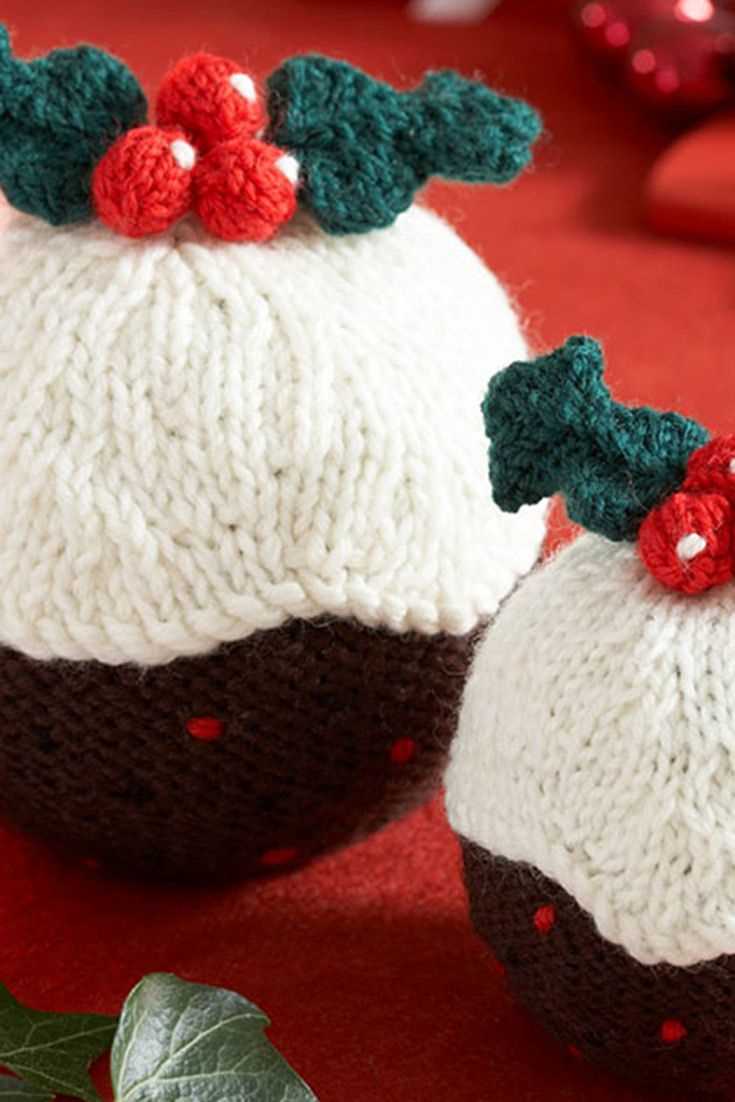 Knitted christmas baubles patterns free