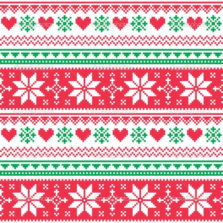 Knitted christmas sweater patterns